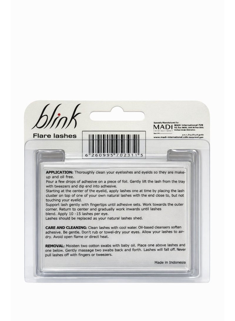 Blink Lashes Blink Individual Flare Lashes - Long Black 56ct, Pack of 1 - Image 2